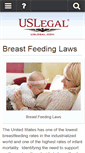 Mobile Screenshot of breastfeedinglaws.uslegal.com