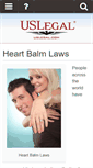 Mobile Screenshot of heartbalmlaws.uslegal.com