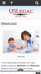 Mobile Screenshot of medicaid.uslegal.com