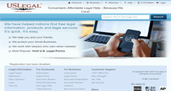 Desktop Screenshot of affiliateprograms.uslegal.com