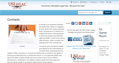 Desktop Screenshot of contracts.uslegal.com