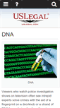 Mobile Screenshot of dna.uslegal.com