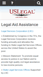 Mobile Screenshot of legalaid.uslegal.com