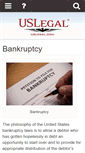 Mobile Screenshot of bankruptcy.uslegal.com