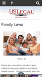 Mobile Screenshot of familylaws.uslegal.com
